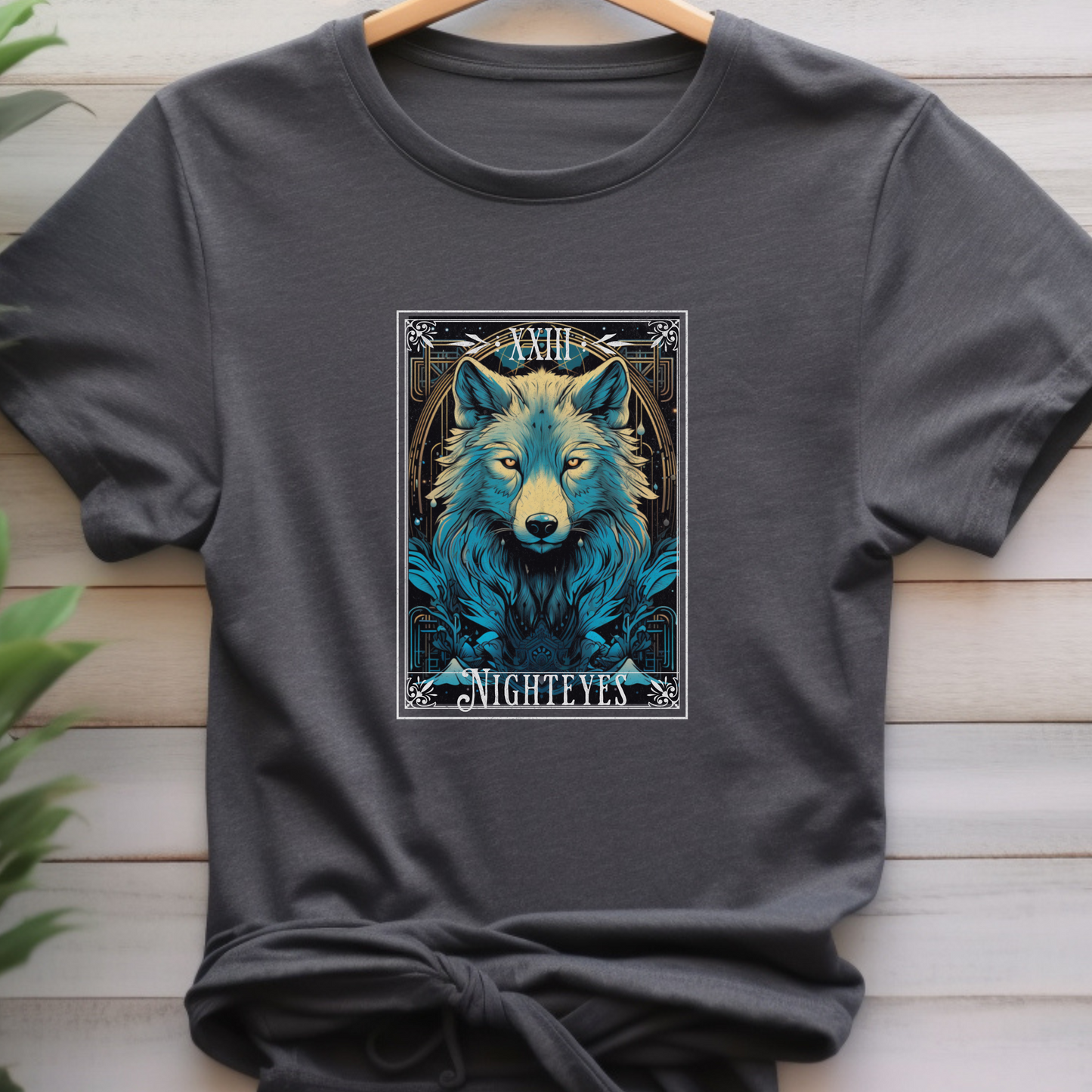 Nighteyes Tarot Shirt, Robin Hobb, Farseer Trilogy, Royal Assassin, Nighteyes TShirt