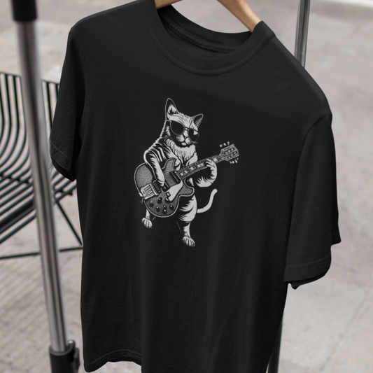 The Cool Cat Guitarist T-Shirt