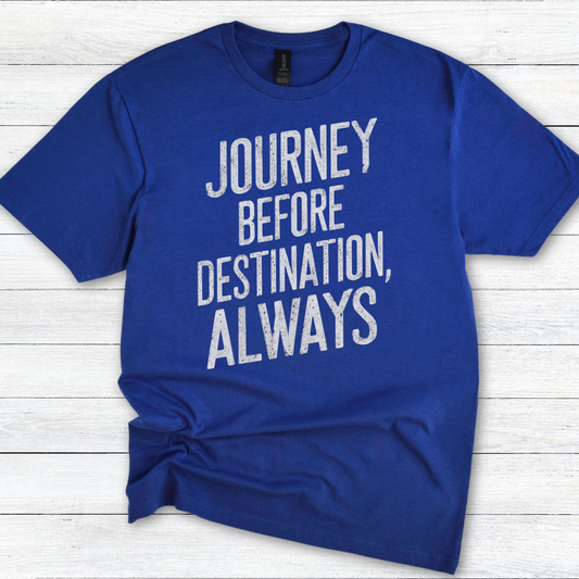 Journey Before Destination, Always - Brandon Sanderson Quote T-Shirt – Stormlight Archive Motivational Tee