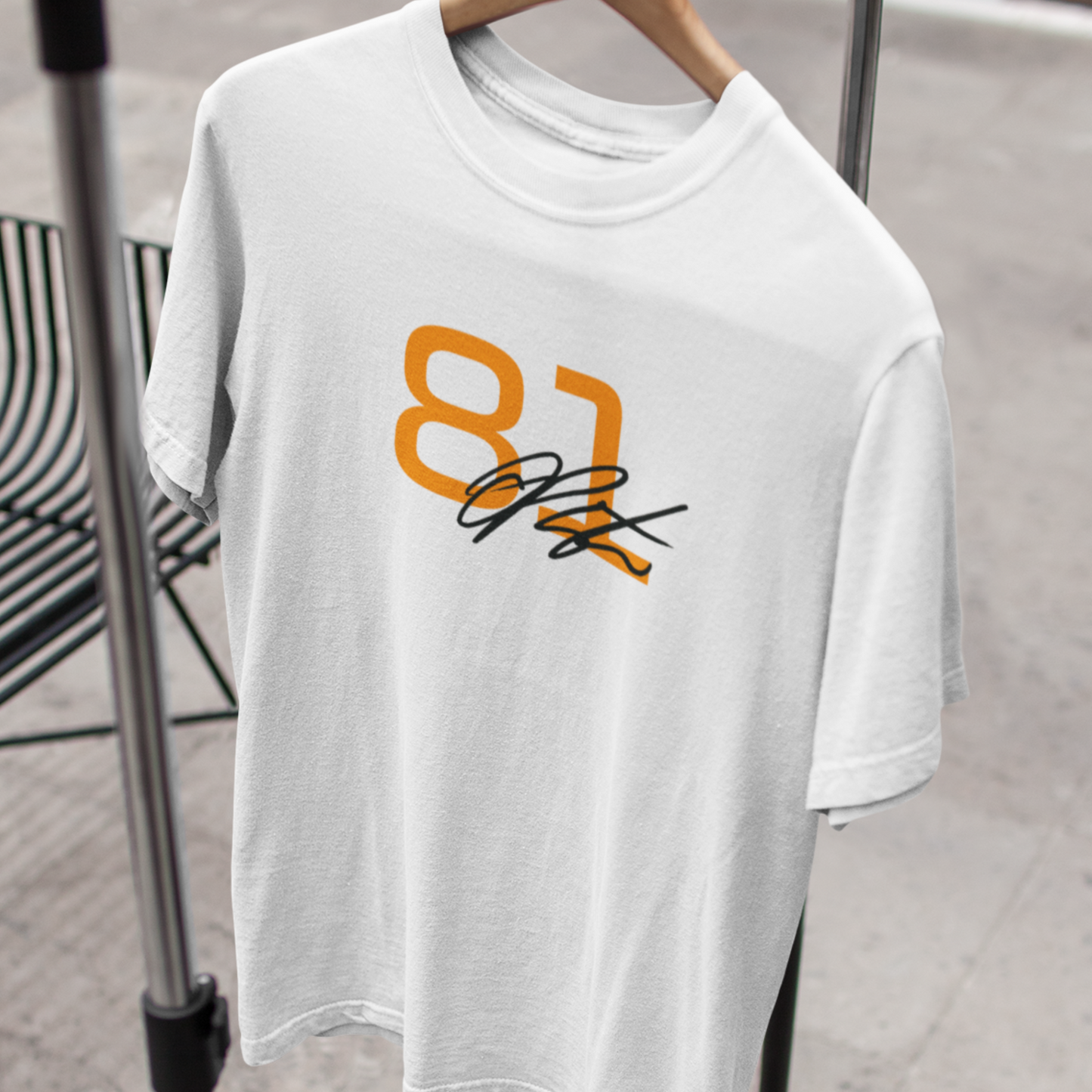 Oscar Piastri F1 Signature T-Shirt, Formula 1 Fans, F1 Gift, Piastri Fan