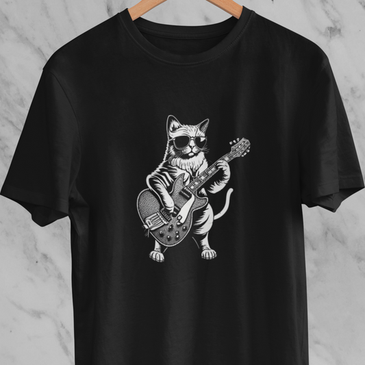 The Cool Cat Guitarist T-Shirt