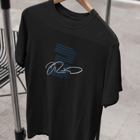 Daniel Ricciardo F1 Signature T-Shirt, Formula 1 Tee, For F1 Fans, AlphaTauri Number 3