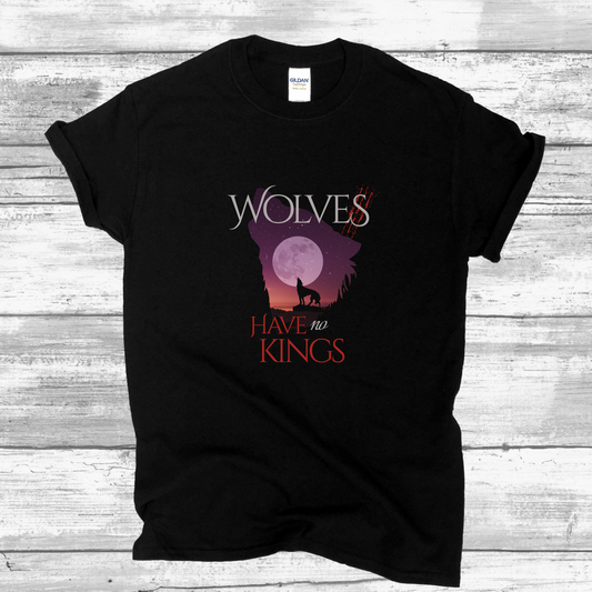 "Wolves Have No Kings", Robin Hobb Nighteyes T-Shirt
