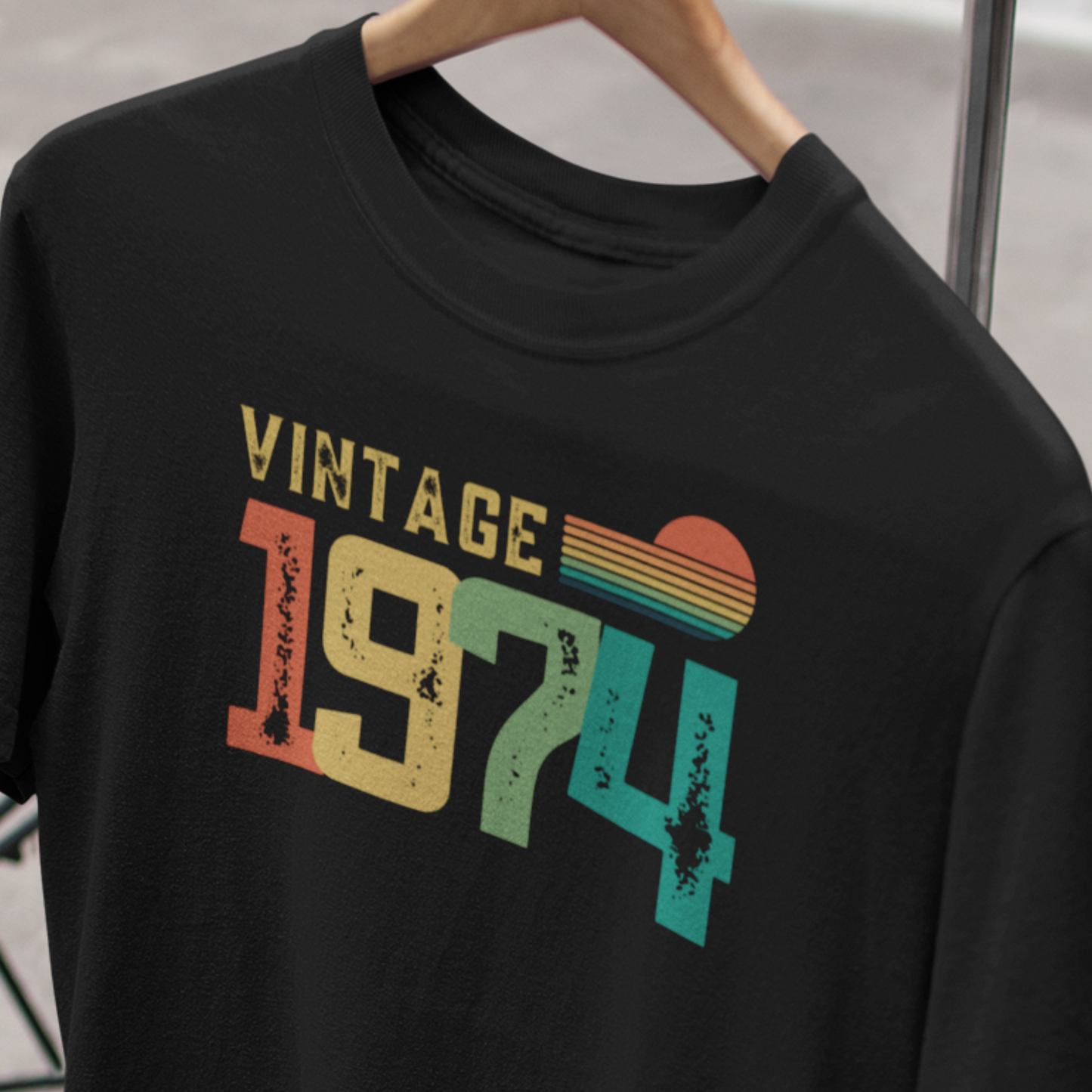Personalized Birthday Shirt, Custom Year, Vintage, Retro Style Tee, Unique Gift Idea for Him/Her - T-Shirt