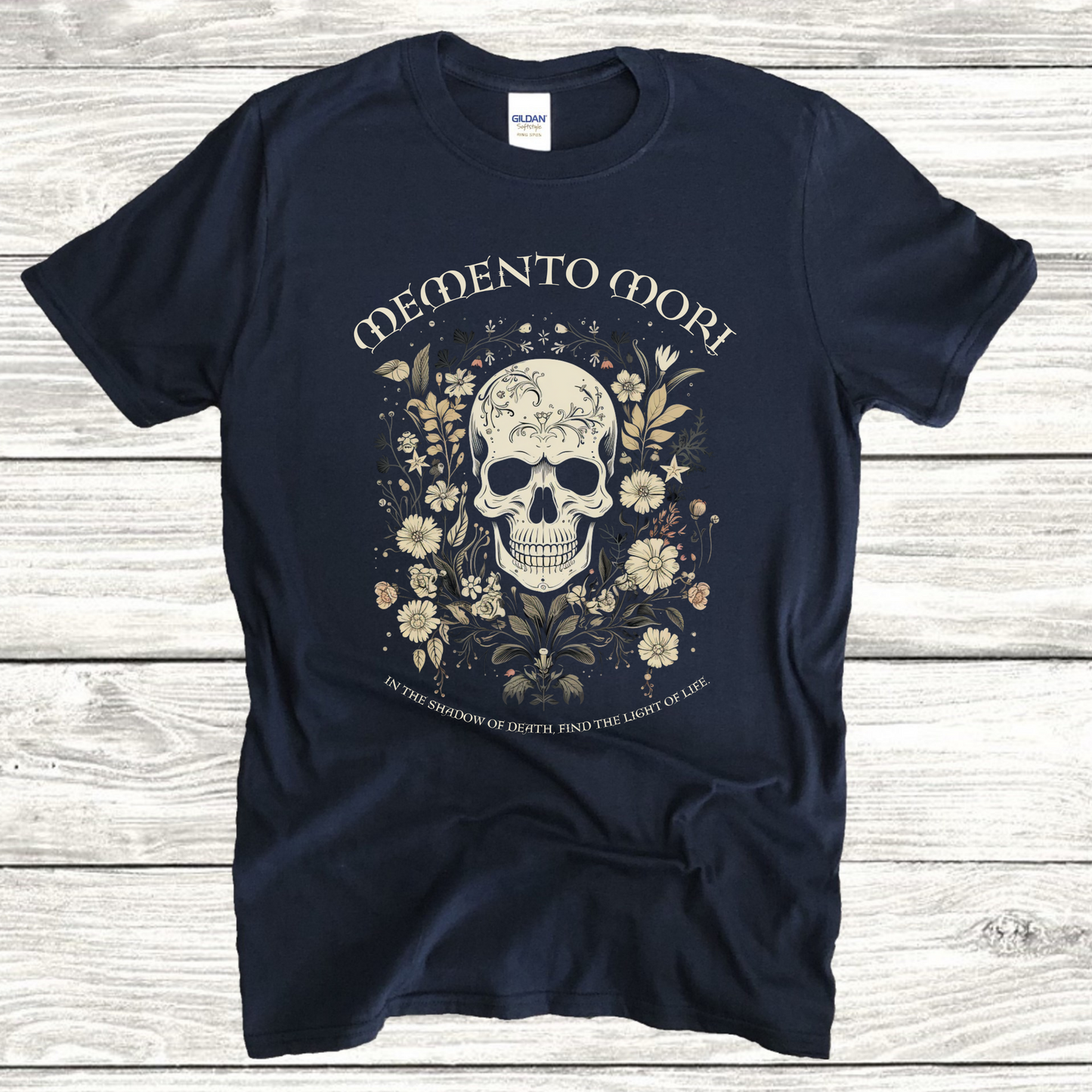 Memento Mori Stoic Shirt, Latin, Catholic, Christian, Philosopher TShirt