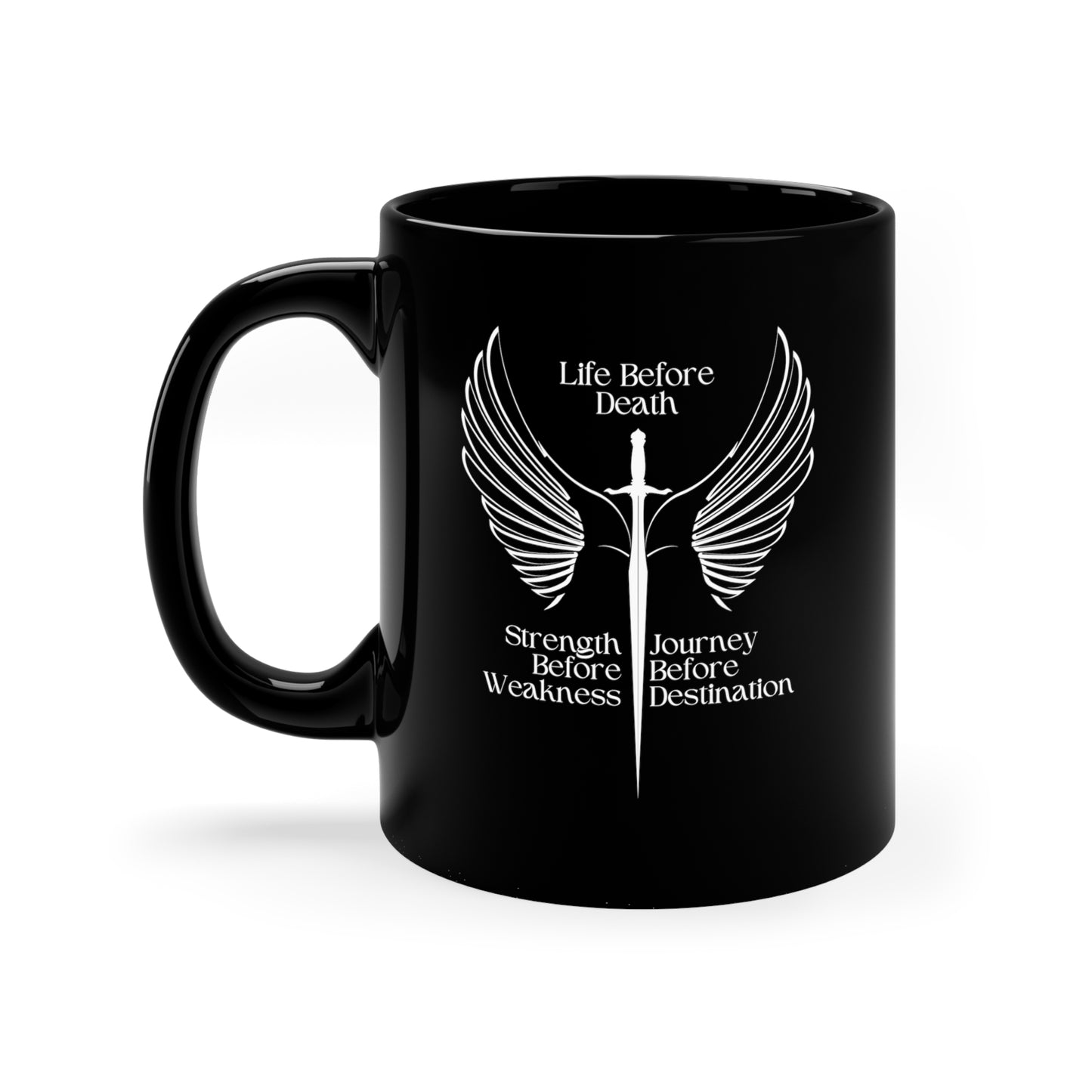 Brandon Sanderson Mug – "Life Before Death" Way of Kings 11oz Ceramic Mug for Fantasy Book Lovers
