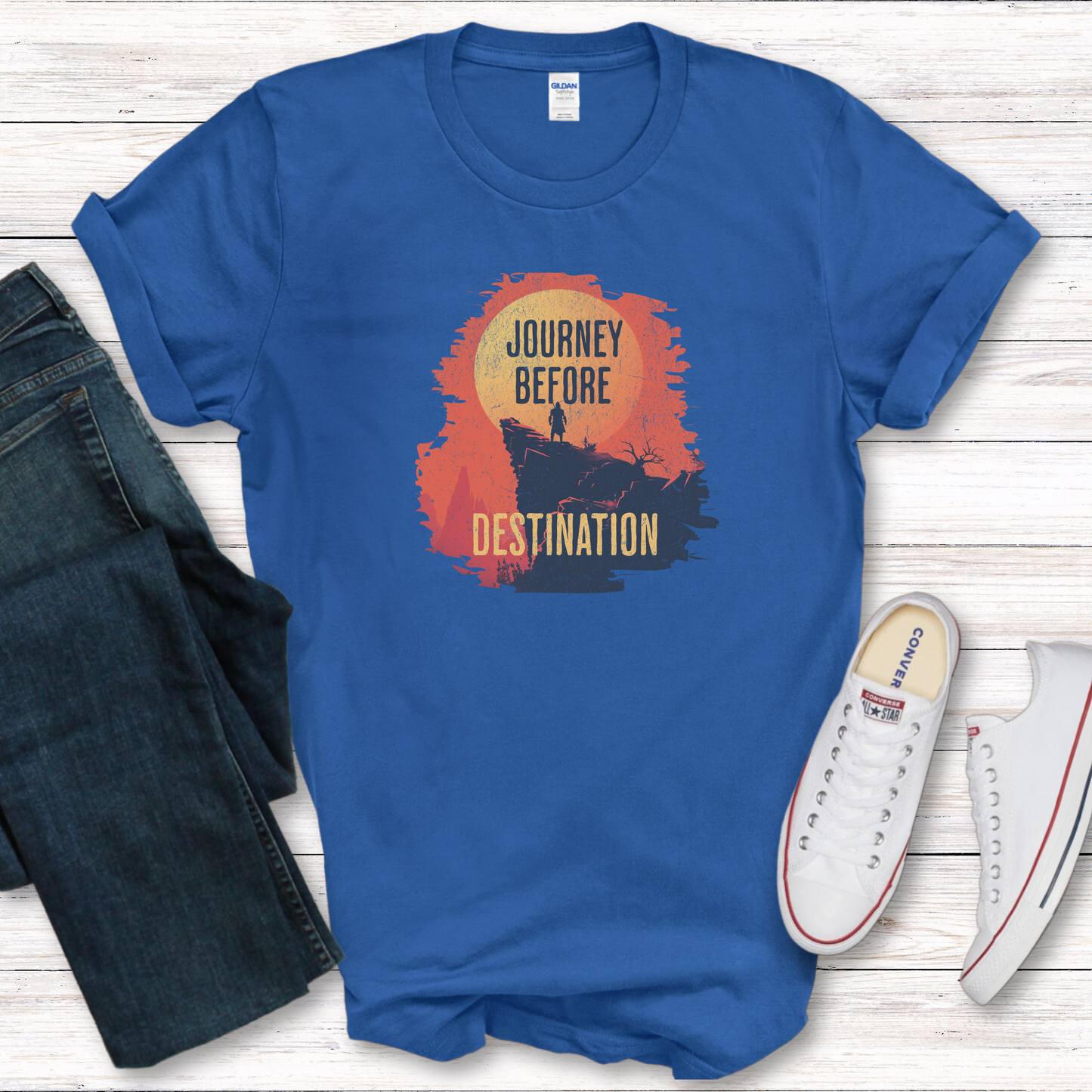 Journey Before Destination - Brandon Sanderson Quote T-Shirt – Stormlight Archive Fantasy Tee