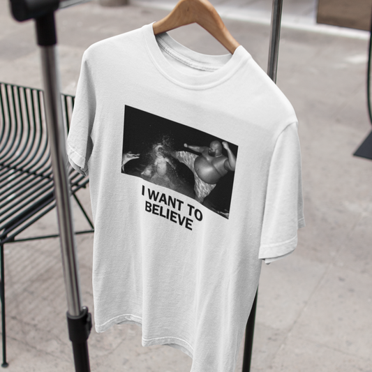 Gumbo Slice Believe Shirt, Alligator Kick Meme, Midjourney, AI or Not T-Shirt