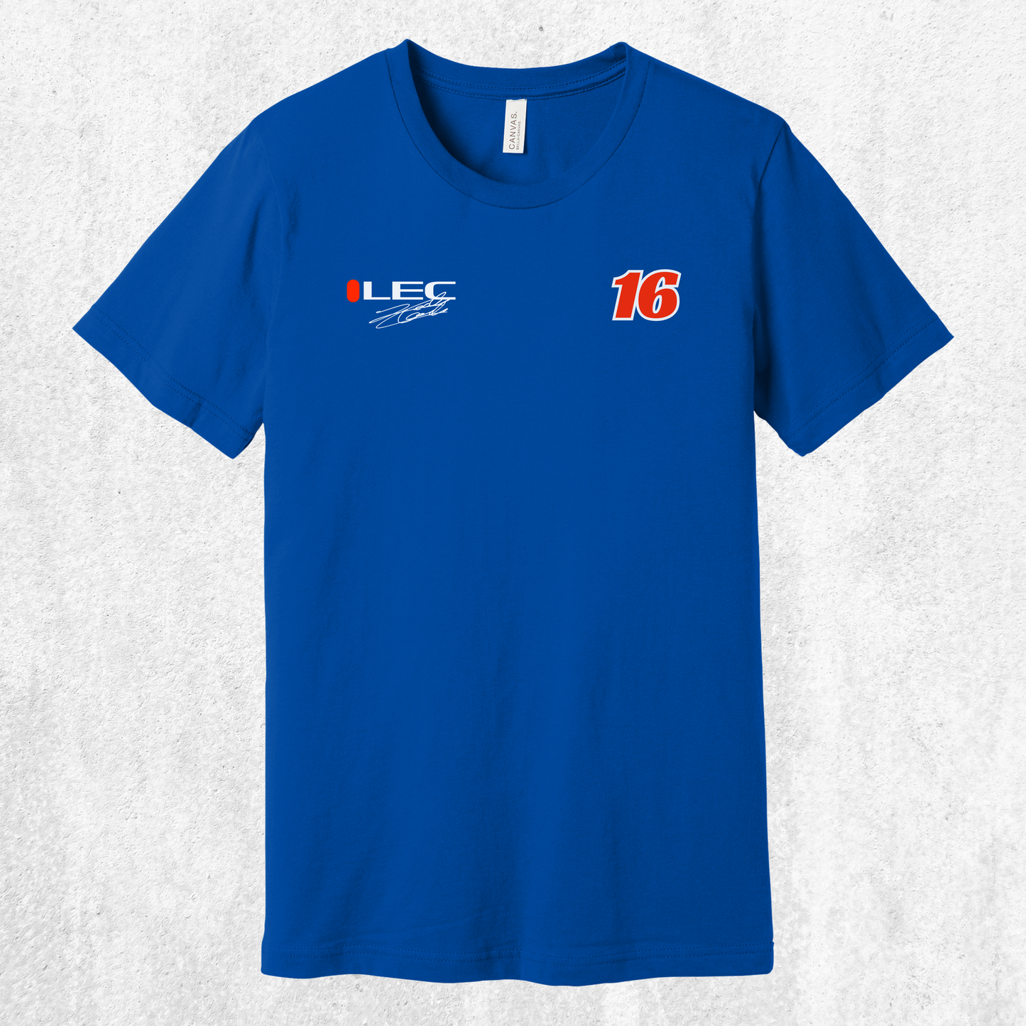 Charles Leclerc Signature F1 Tee — Formula 1 Racing T‑Shirt for Fans