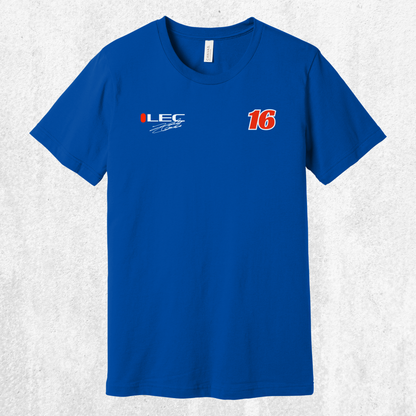 Charles Leclerc Signature F1 Tee — Formula 1 Racing T‑Shirt for Fans