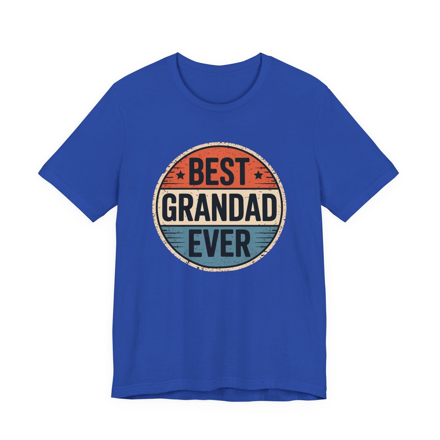 Best Grandad Ever Retro T-Shirt, Vintage Style Fathers Day Gift