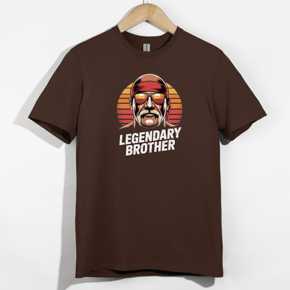 Legendary Brother T-Shirt | Funny Retro Wrestling Style Brother Gift | Birthday or Christmas Shirt for Sibling