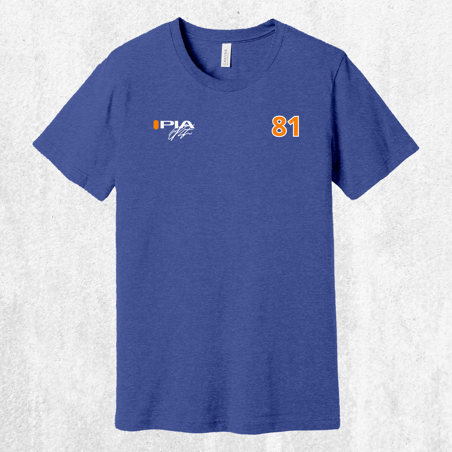 Oscar Piastri "PIA 81" Signature F1 Racing Tee