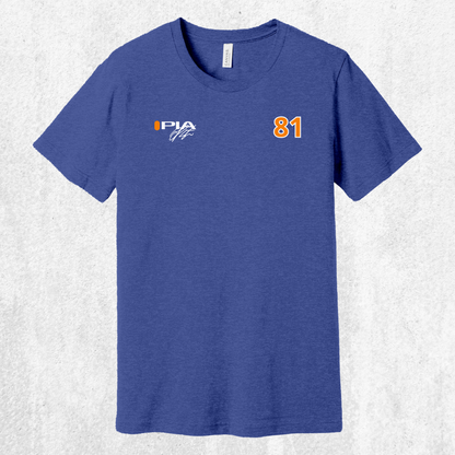 Oscar Piastri "PIA 81" Signature F1 Racing Tee