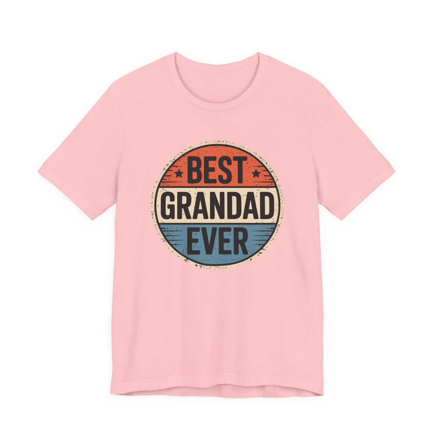 Best Grandad Ever Retro T-Shirt, Vintage Style Fathers Day Gift