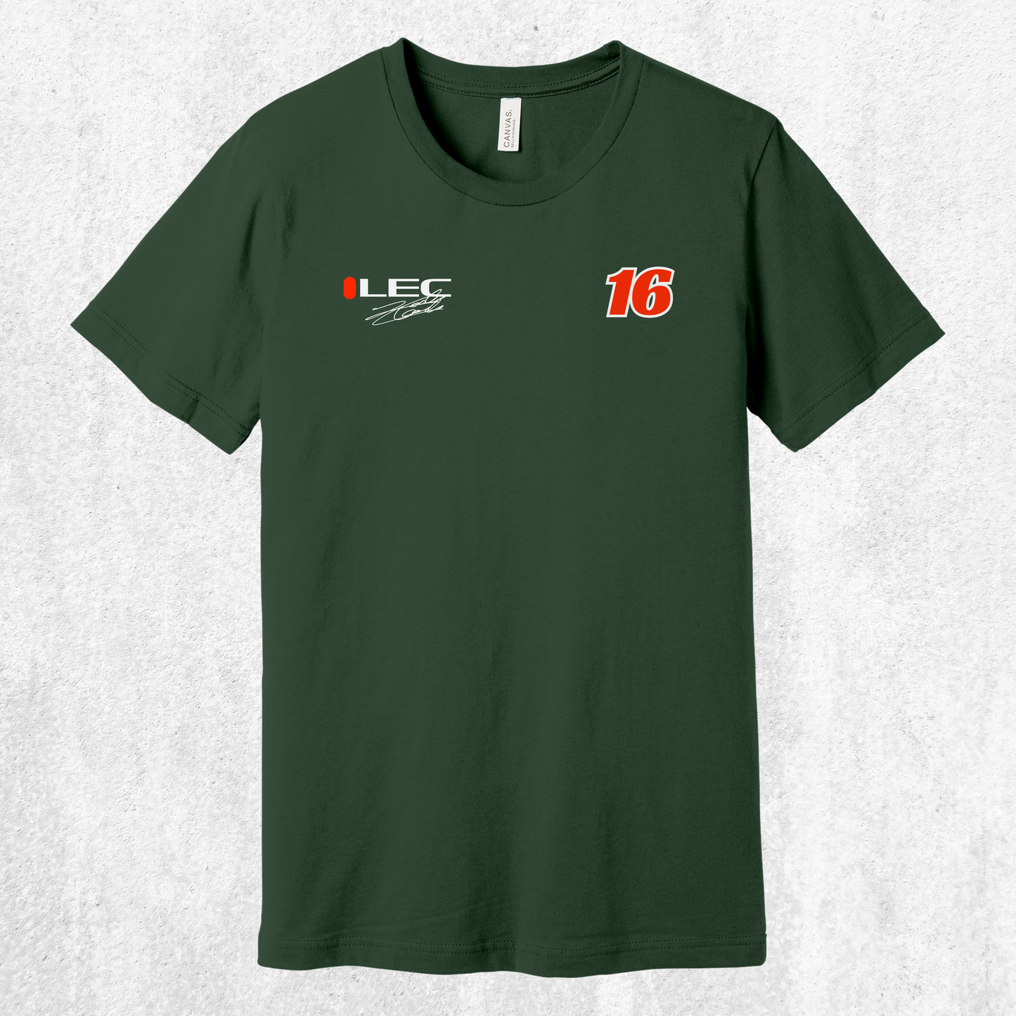 Charles Leclerc Signature F1 Tee — Formula 1 Racing T‑Shirt for Fans