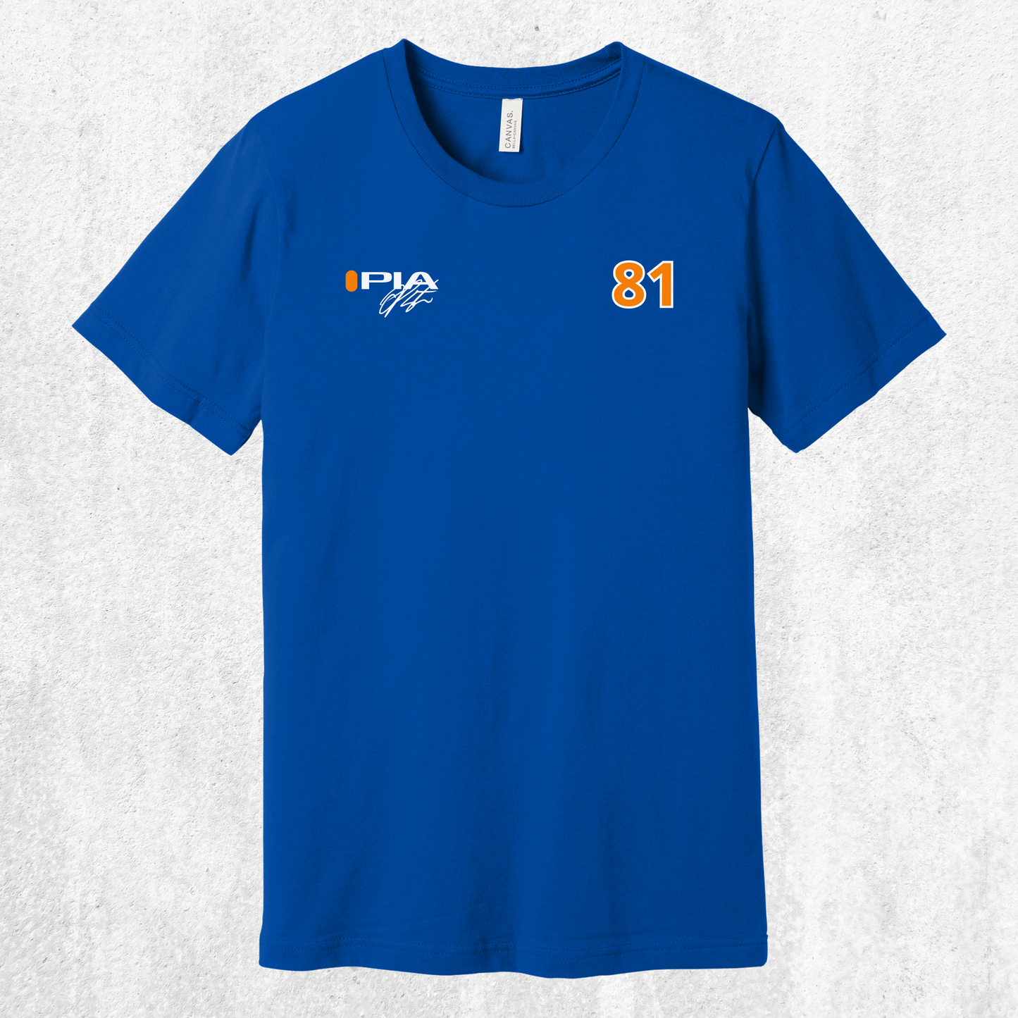 Oscar Piastri "PIA 81" Signature F1 Racing Tee