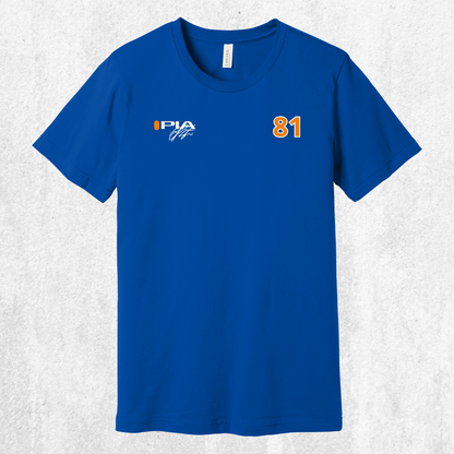 Oscar Piastri "PIA 81" Signature F1 Racing Tee