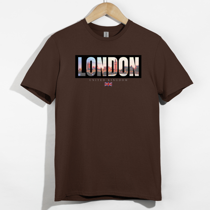 London Skyline Shirt: England Flag, London Travel Gift