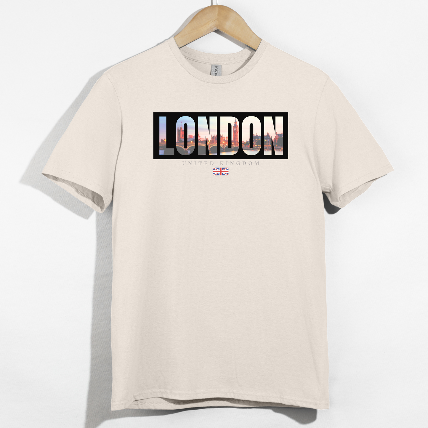 London Skyline Shirt: England Flag, London Travel Gift