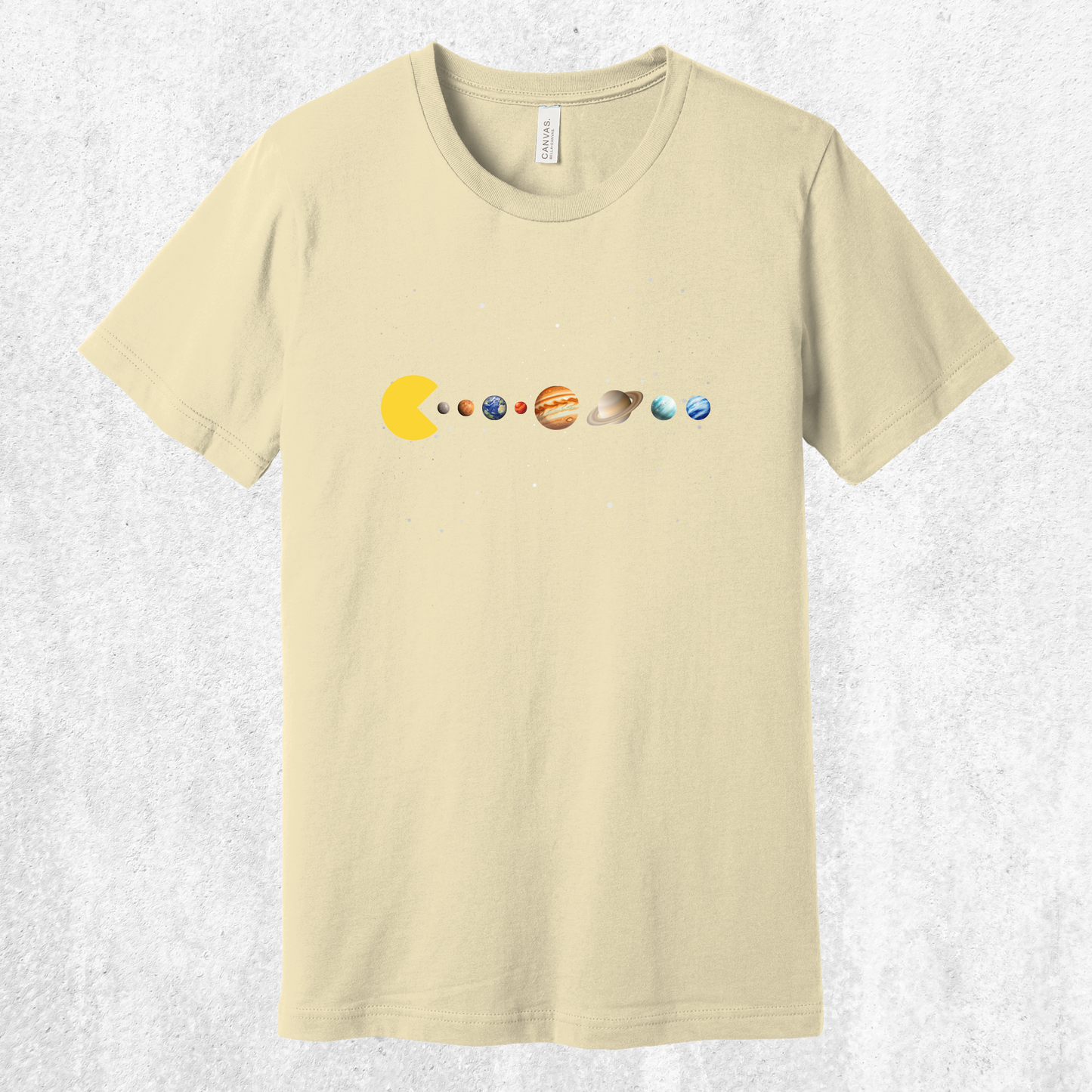 Eating The Solar System Tee | Space Video Game Planets