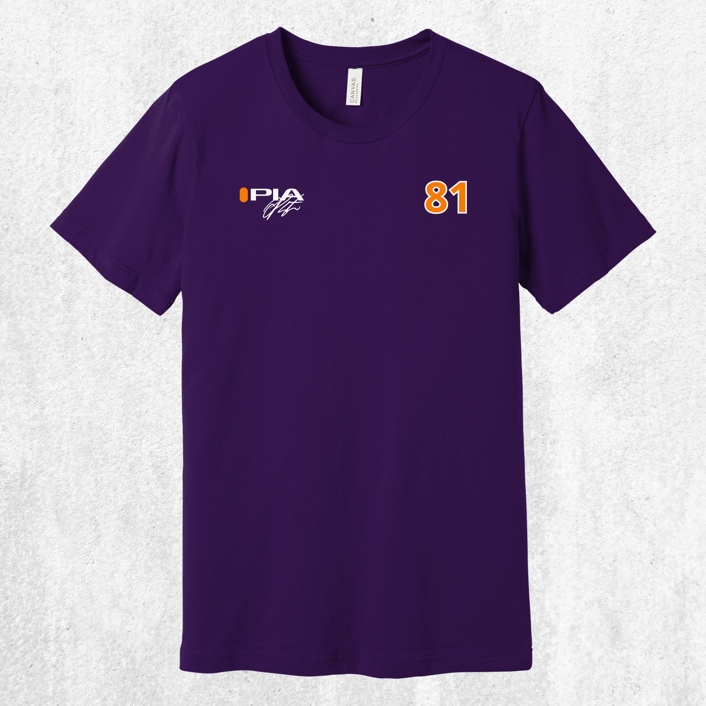 Oscar Piastri "PIA 81" Signature F1 Racing Tee