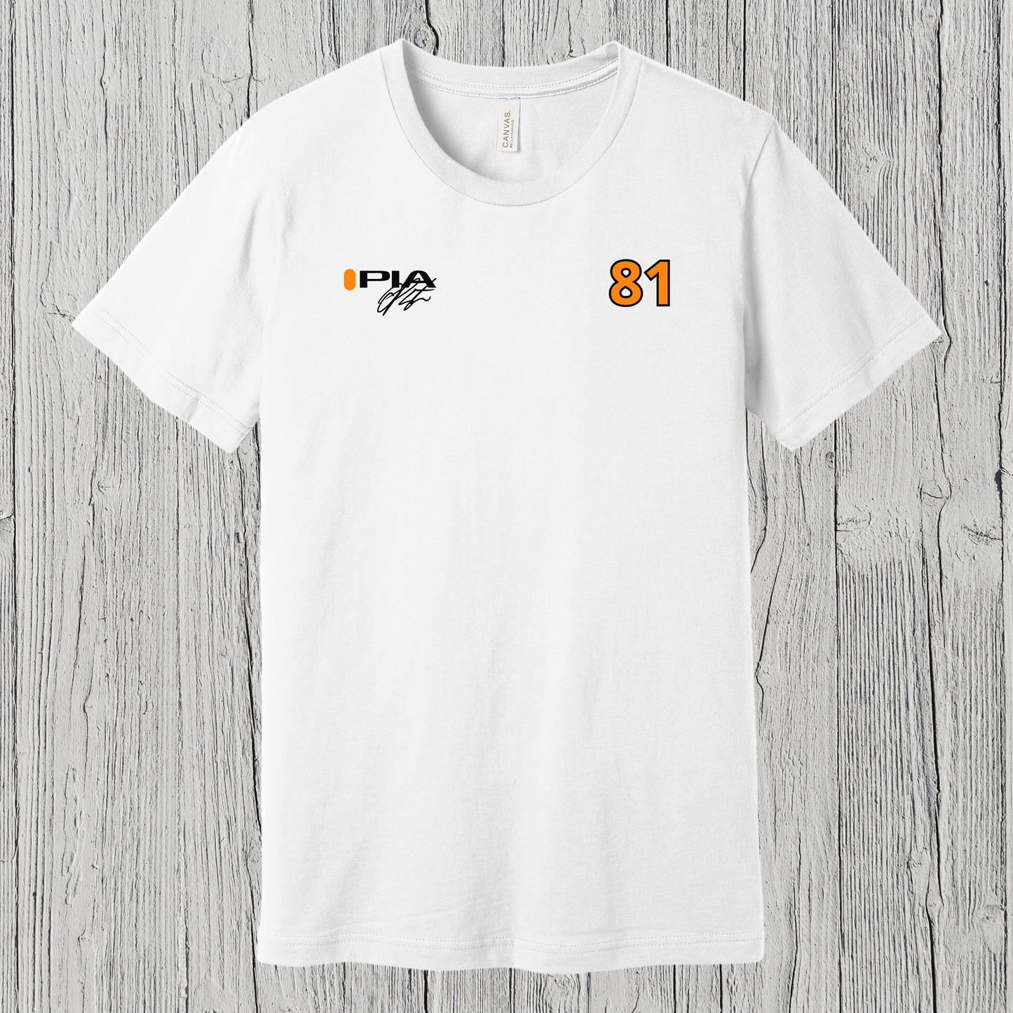 Oscar Piastri "PIA 81" Signature F1 Racing Tee