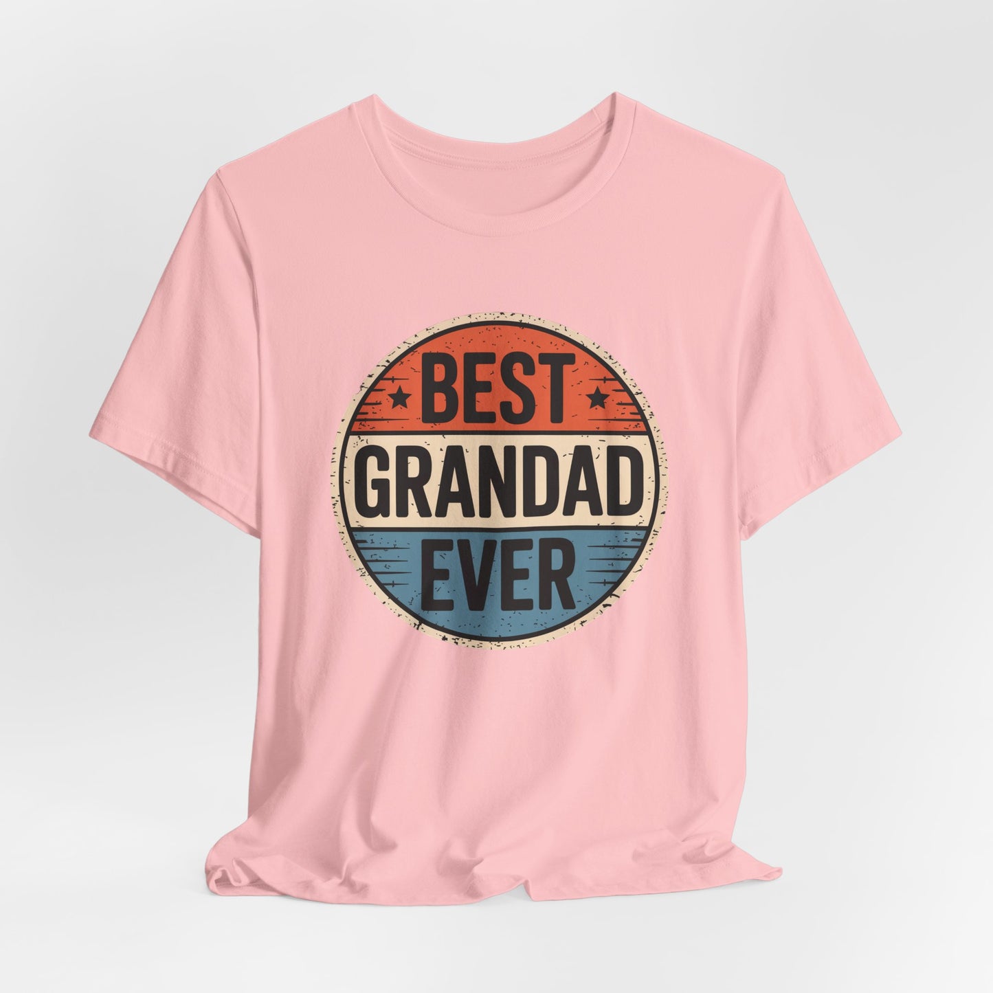 Best Grandad Ever Retro T-Shirt, Vintage Style Fathers Day Gift