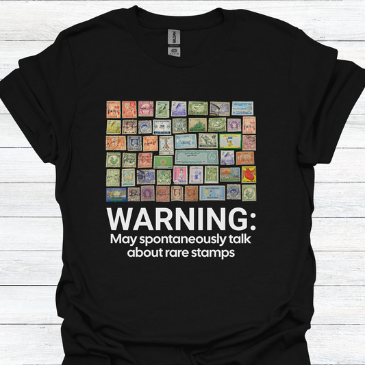 Rare Stamps Collector T-Shirt, Stamp Enthusiast Tee, Vintage Postage Shirt, Philatelist Gift, Hobbies Apparel