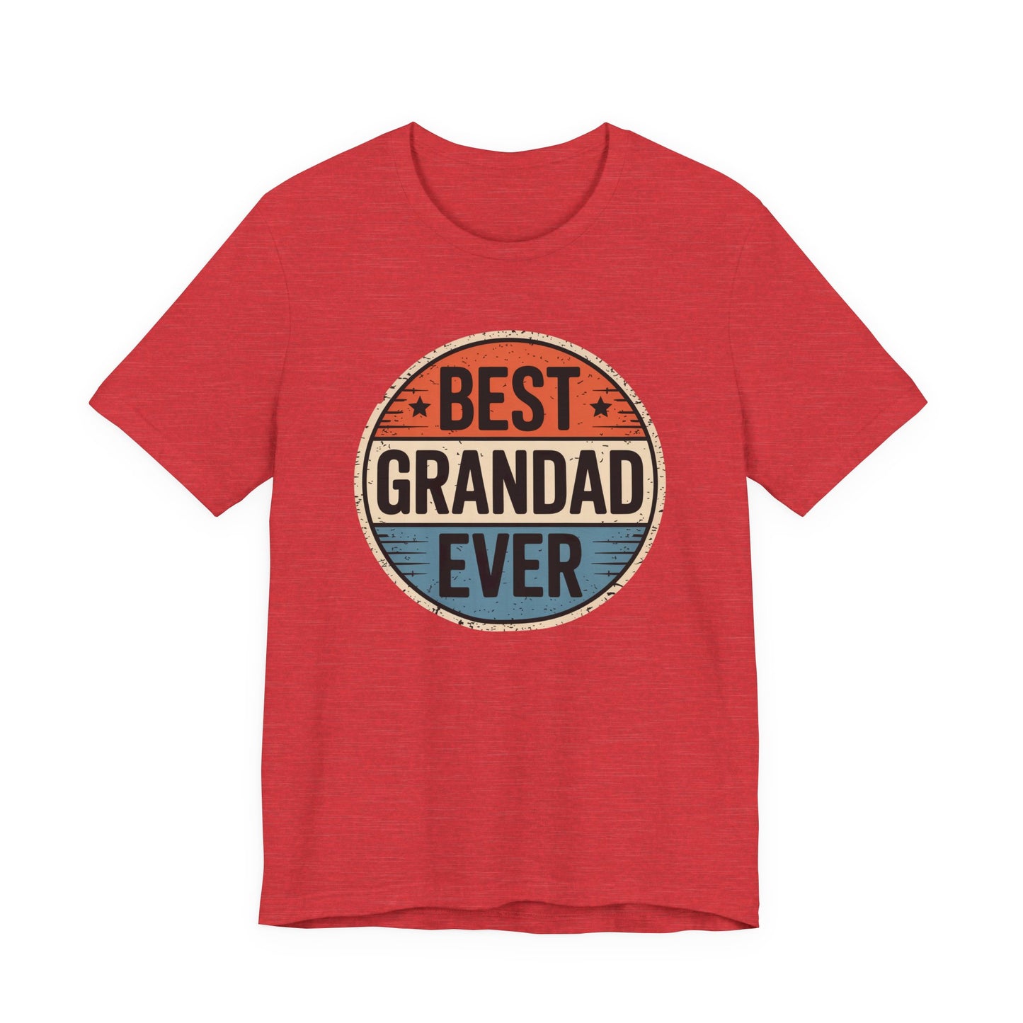 Best Grandad Ever Retro T-Shirt, Vintage Style Fathers Day Gift