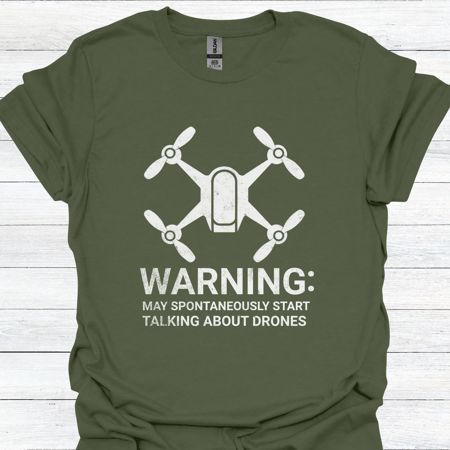 May Spontaneously Start Talking About Drones T-Shirt | Drone Enthusiast Tee