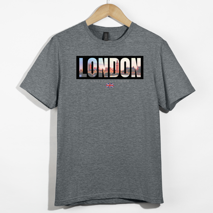London Skyline Shirt: England Flag, London Travel Gift