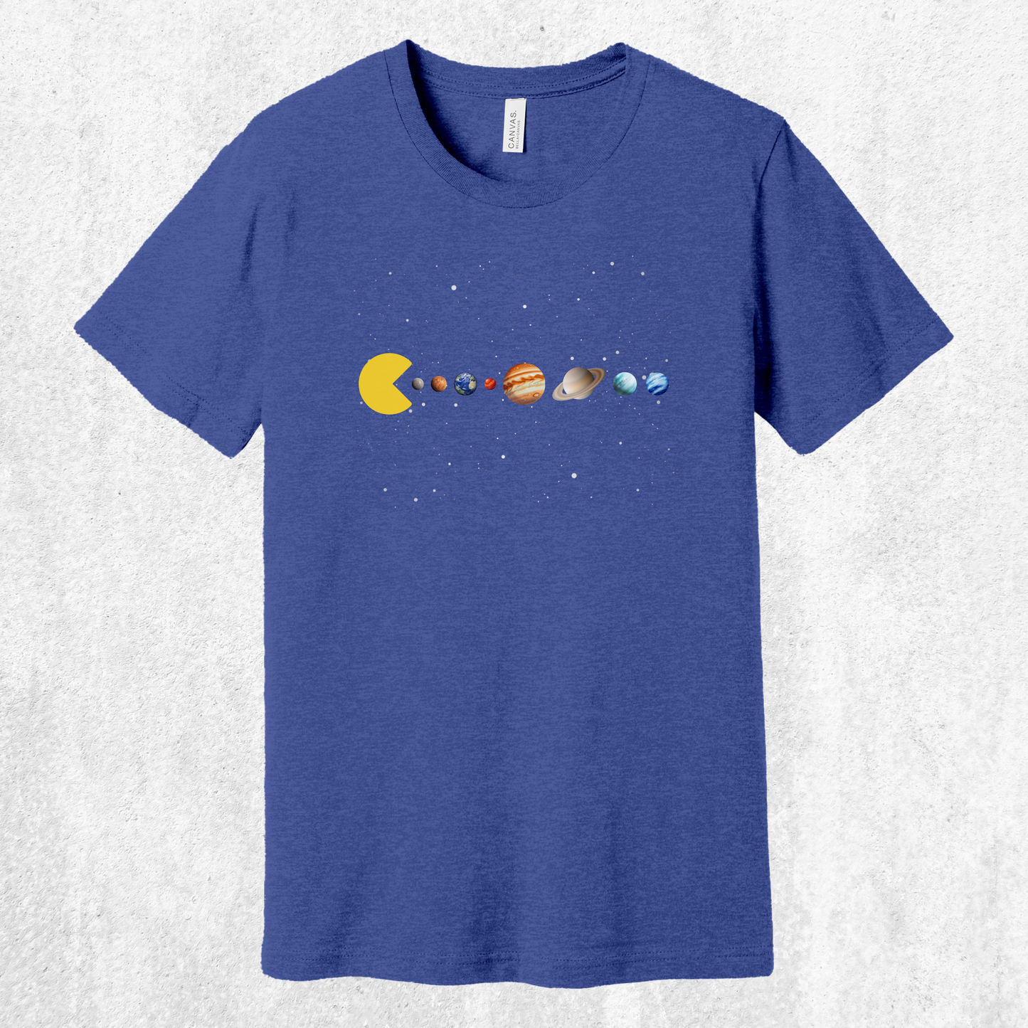 Eating The Solar System Tee | Space Video Game Planets
