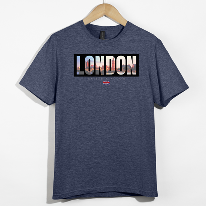 London Skyline Shirt: England Flag, London Travel Gift