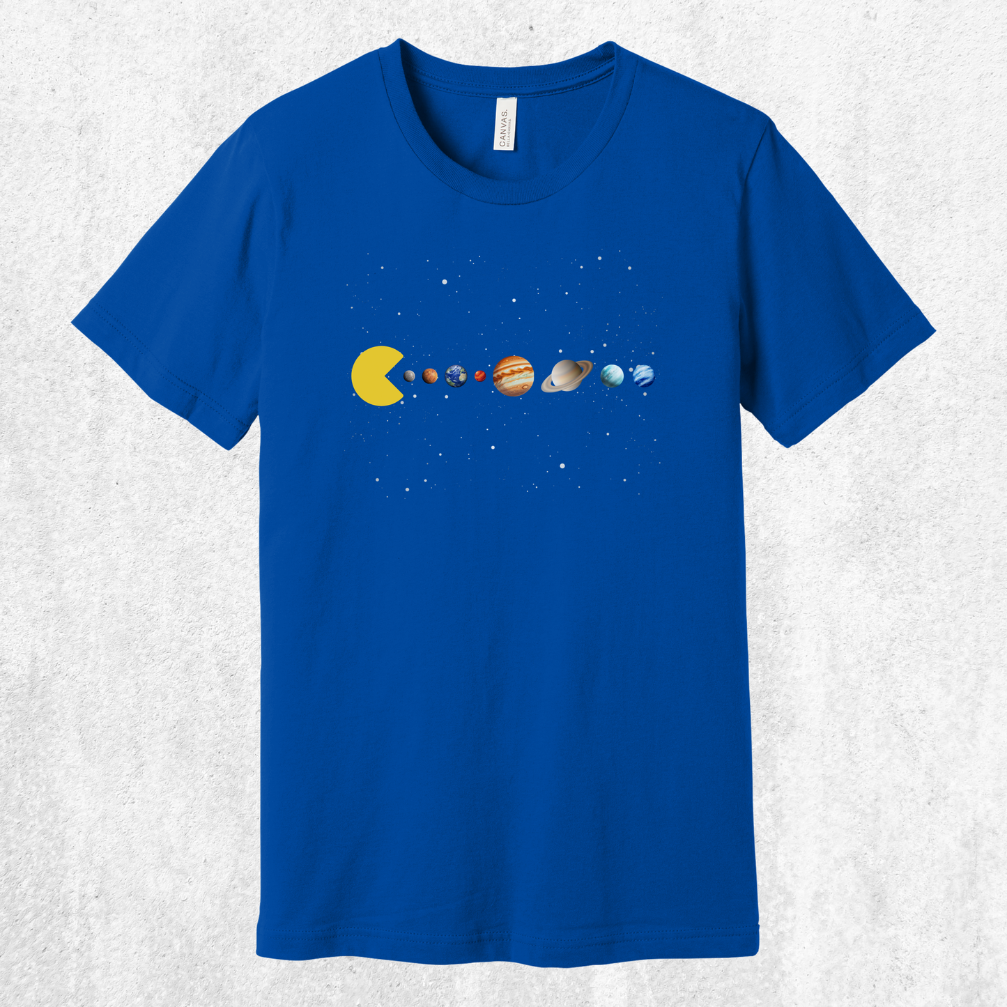 Eating The Solar System Tee | Space Video Game Planets