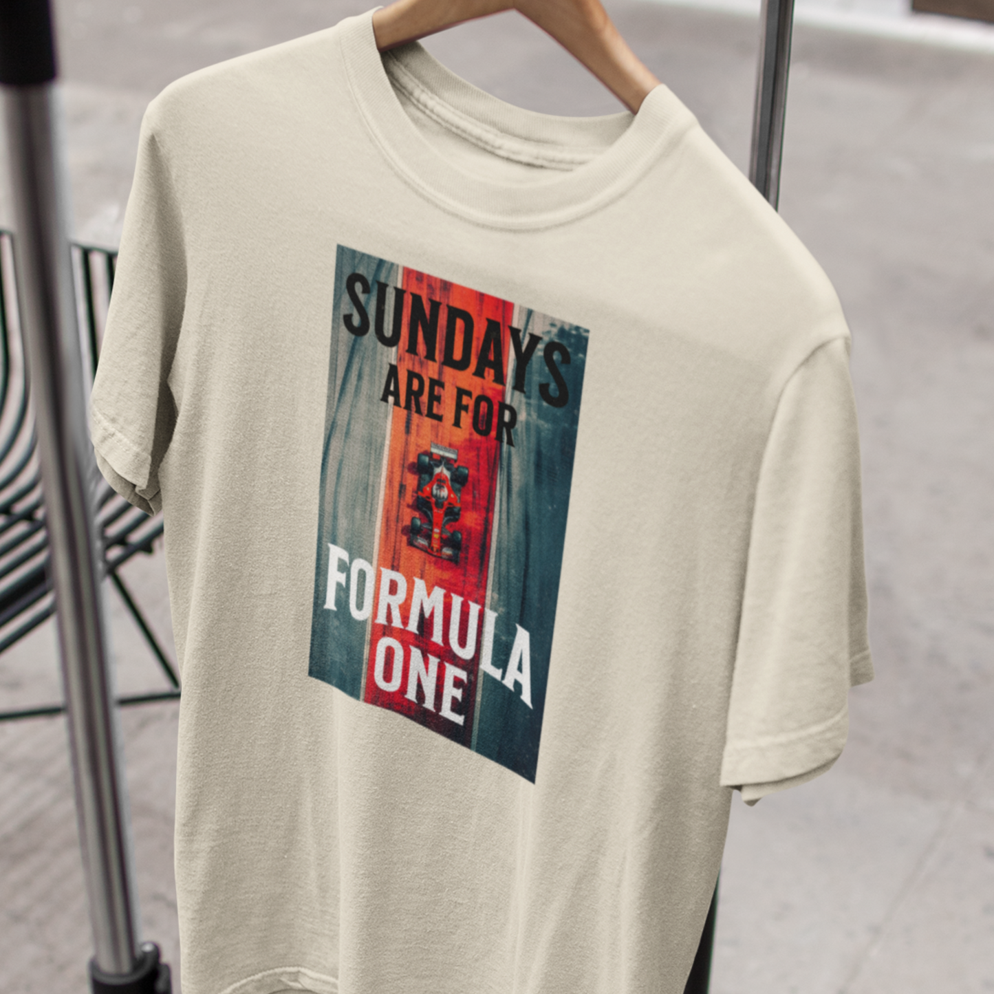 Formula 1 T-Shirt, Sundays are for Formula One, Motorsport Enthusiast Gift, F1 Gift