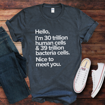 Science and Biology Themed T-Shirt, Gift for Science Teachers, Gift for Biology Teachers & Students