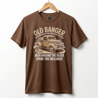 Old Banger Vintage Truck tee | 70 Been Around the Block T-Shirt