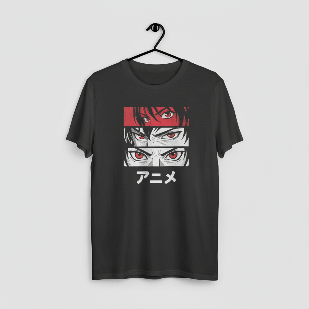 UK - Japanese Anime Manga Graphic T-Shirt, Unisex Tee Shirt for Anime Fans, Cool Japanese Characters Tee, Anime Lover Gift