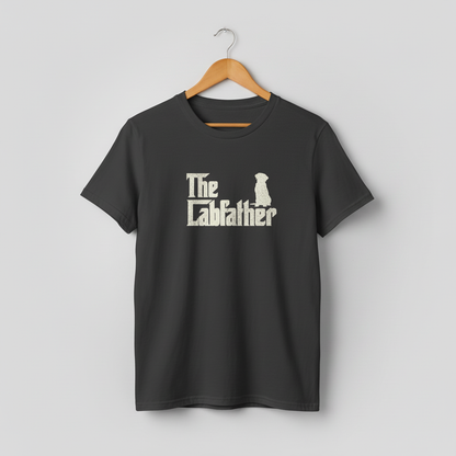 The Lab Father T-Shirt Funny Labrador Dad Gift