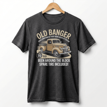 Old Banger Vintage Truck tee | 70 Been Around the Block T-Shirt