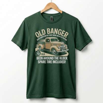 Old Banger Vintage Truck tee | 70 Been Around the Block T-Shirt