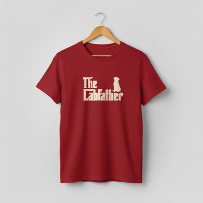 The Lab Father T-Shirt Funny Labrador Dad Gift