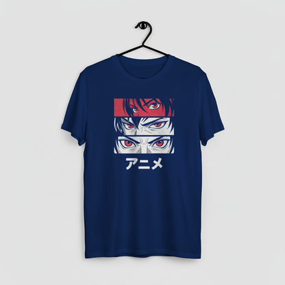 UK - Japanese Anime Manga Graphic T-Shirt, Unisex Tee Shirt for Anime Fans, Cool Japanese Characters Tee, Anime Lover Gift