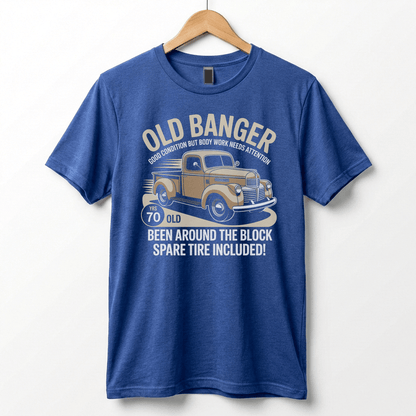 Old Banger Vintage Truck tee | 70 Been Around the Block T-Shirt