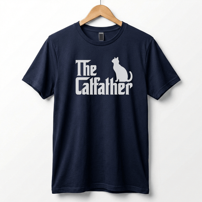 The Catfather T-Shirt | Cat Silhouette Graphic Tee