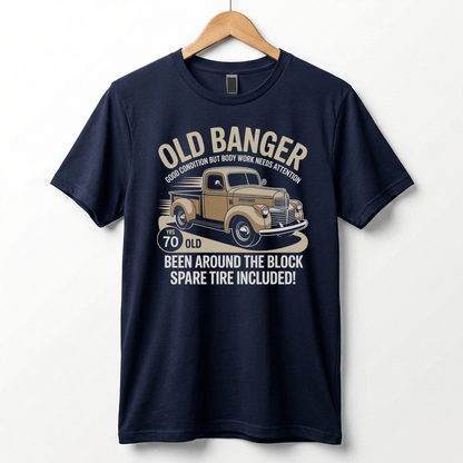 Old Banger Vintage Truck tee | 70 Been Around the Block T-Shirt