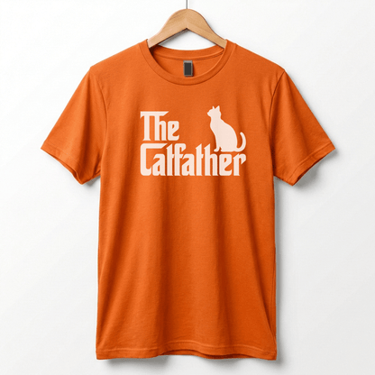 The Catfather T-Shirt | Cat Silhouette Graphic Tee