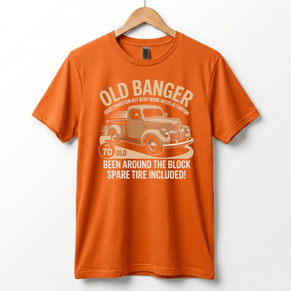Old Banger Vintage Truck tee | 70 Been Around the Block T-Shirt