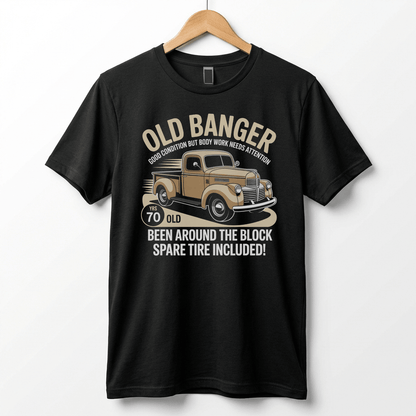Old Banger Vintage Truck tee | 70 Been Around the Block T-Shirt